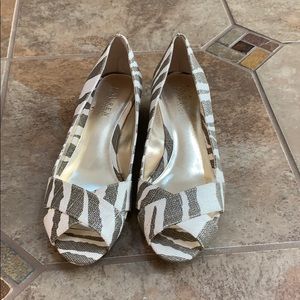 Ralph Lauren Shoes - Ralph Lauren kitten zebra high heel wedges Ralph Lauren Shoes - Ralph Lauren kitten zebra high heel wedges